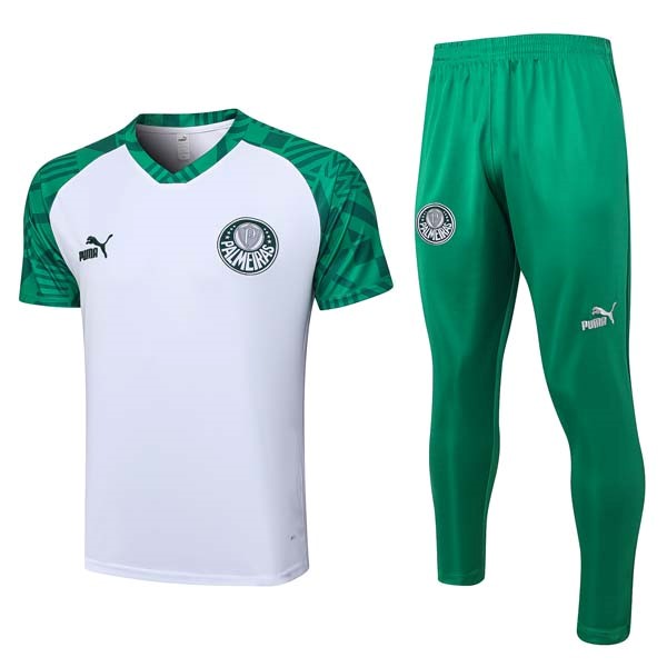 Maillot Palmeiras Ensemble Complet 2023-24 Blanc Vert